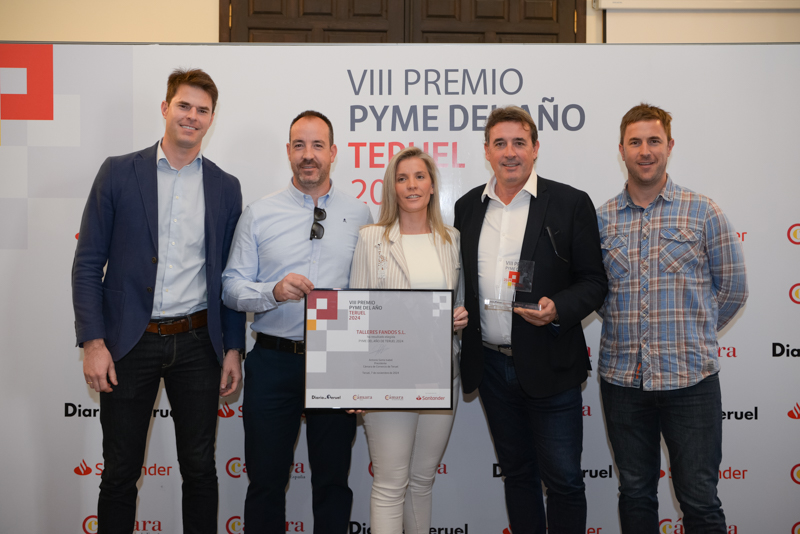 Grupo FANDOS, premio PYME Teruel 2024